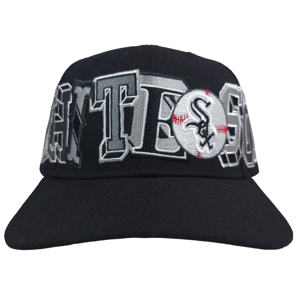 Chicago White Sox Mitchell & Ness MLB Pro Fit Snapback Hat Cap Embroidery NWT
